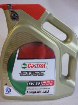 5 Ltr 5W-30 Castrol Edge Voll-Synthetisch/Longlife Olie 